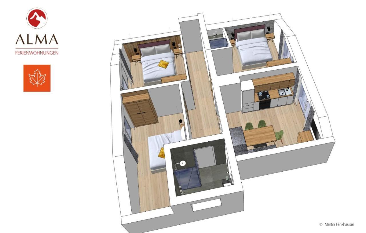Alma Appartements Mayrhofen Exteriér fotografie