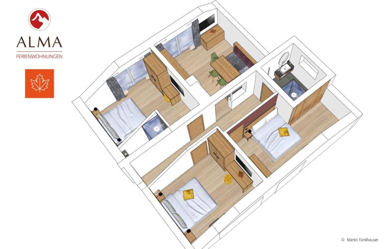 Alma Appartements Mayrhofen Exteriér fotografie